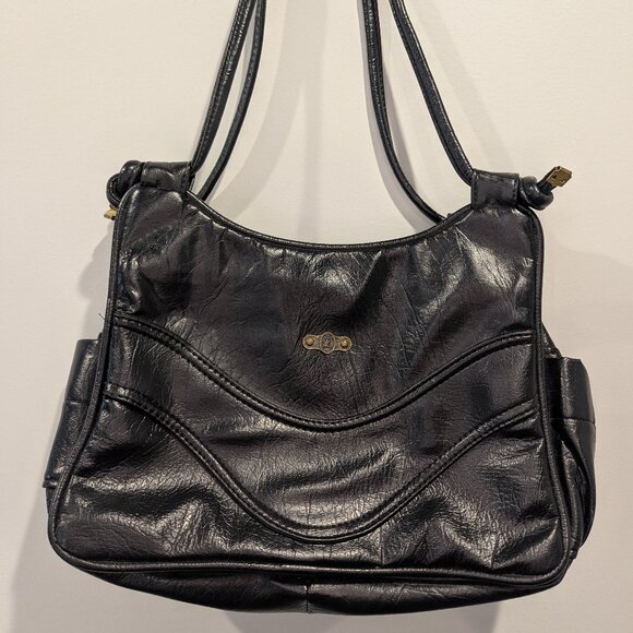FS ORIGINAL VINTAGE BAG - BLACK WITH GOLD DETAILS - Picture 1 of 13